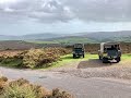 600 mile road trip to exmoor and back in series land rovers