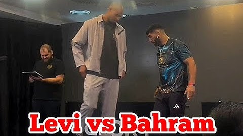 Bahram Rajabzadeh vs Levi Rigters Weigh In Glory 95