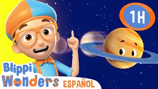 Planetas | Blippi Wonders | Caricaturas para niños | Videos educativos para niños