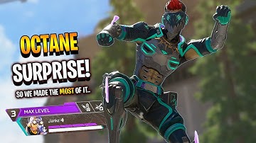 an unexpected Octane surprise in Apex Legends..