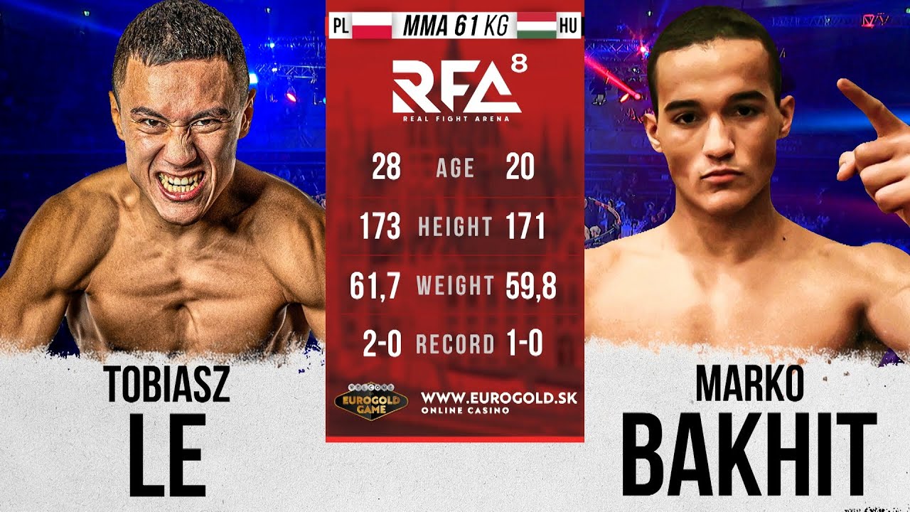 Tobiasz Le VS Marko Bakhit | RFA 8 | Budapešť | 4. 2. 2023