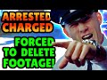 Cops Delete Footage After Arresting Man
