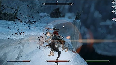 skyrim SE valhalla combat + block sparks