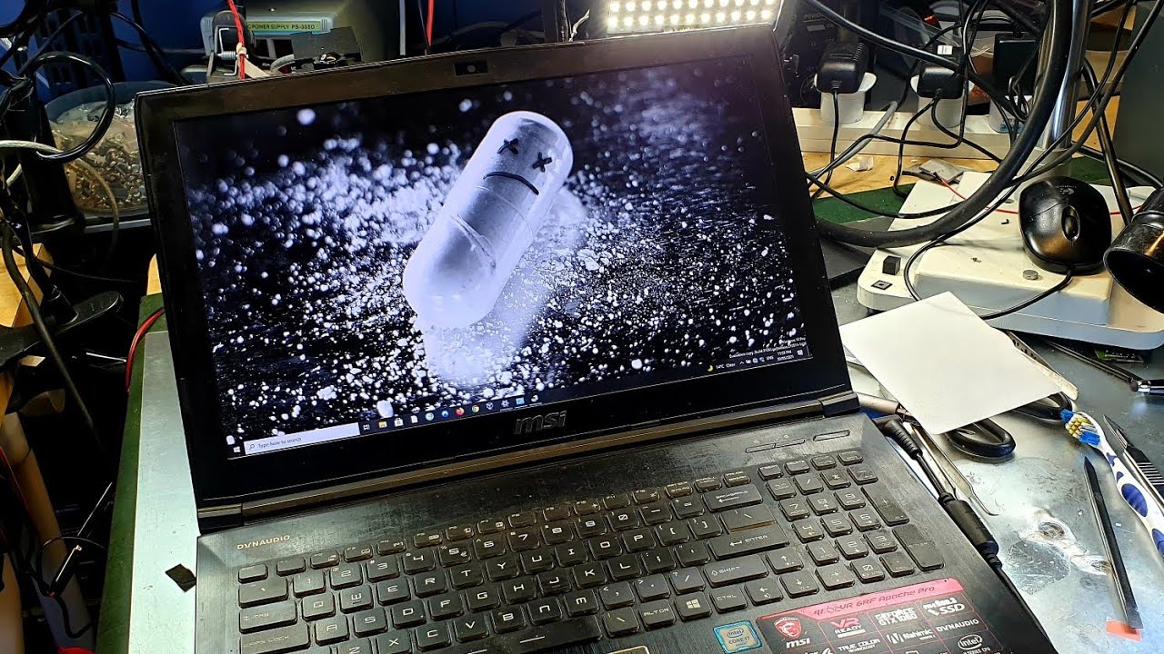 MSI GE62VR 6RF Apache Pro S-16JB Not Turning On Repair Full