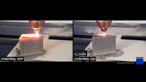 CLAMIR laser power control in LMD process