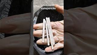 4/10 Slatepencils Crushing series 🤍 full satisfying sound #slatepencilcrushing #slate #crushingasmr