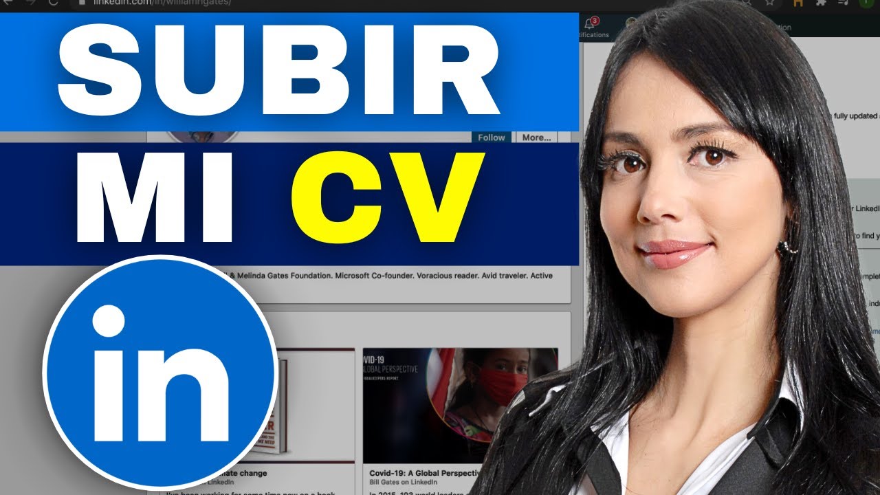 Cómo SUBIR mi CV en LinkedIn 2026 | Cargar mi Curriculum Vitae en LinkedIn