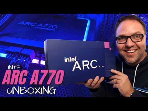 Intel ARC A770 Graphics Card Unboxing & Heaven Benchmark Test