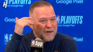 Michael Malone UPSET After Blowing 20-Point Lead to Timberwolves in Game 7, Full Postgame Interview🎤