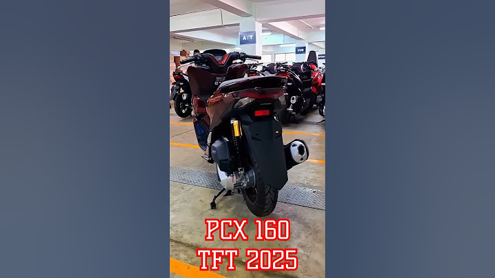Cận cảnh Honda PCX 160 2025 màn hình TFT 5 inch mâm vàng siêu hot #hondapcx160 #pcx160tft #pcx160