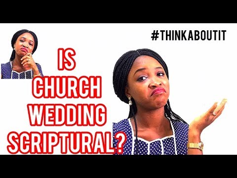 Video: Why Do You Need A Church Wedding