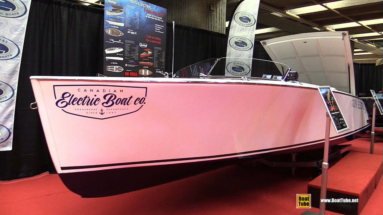 2017 Canadian Electric Boat Bruce 22 Walkaround 2017 Montreal Boat