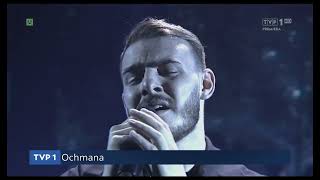 Eurovision 2022 POLAND - Ochman - River - LIVE ON TAPE