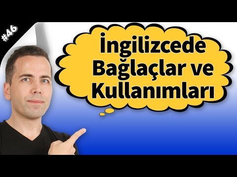 İngilizcede Bağlaçlar (Conjunctions) #46