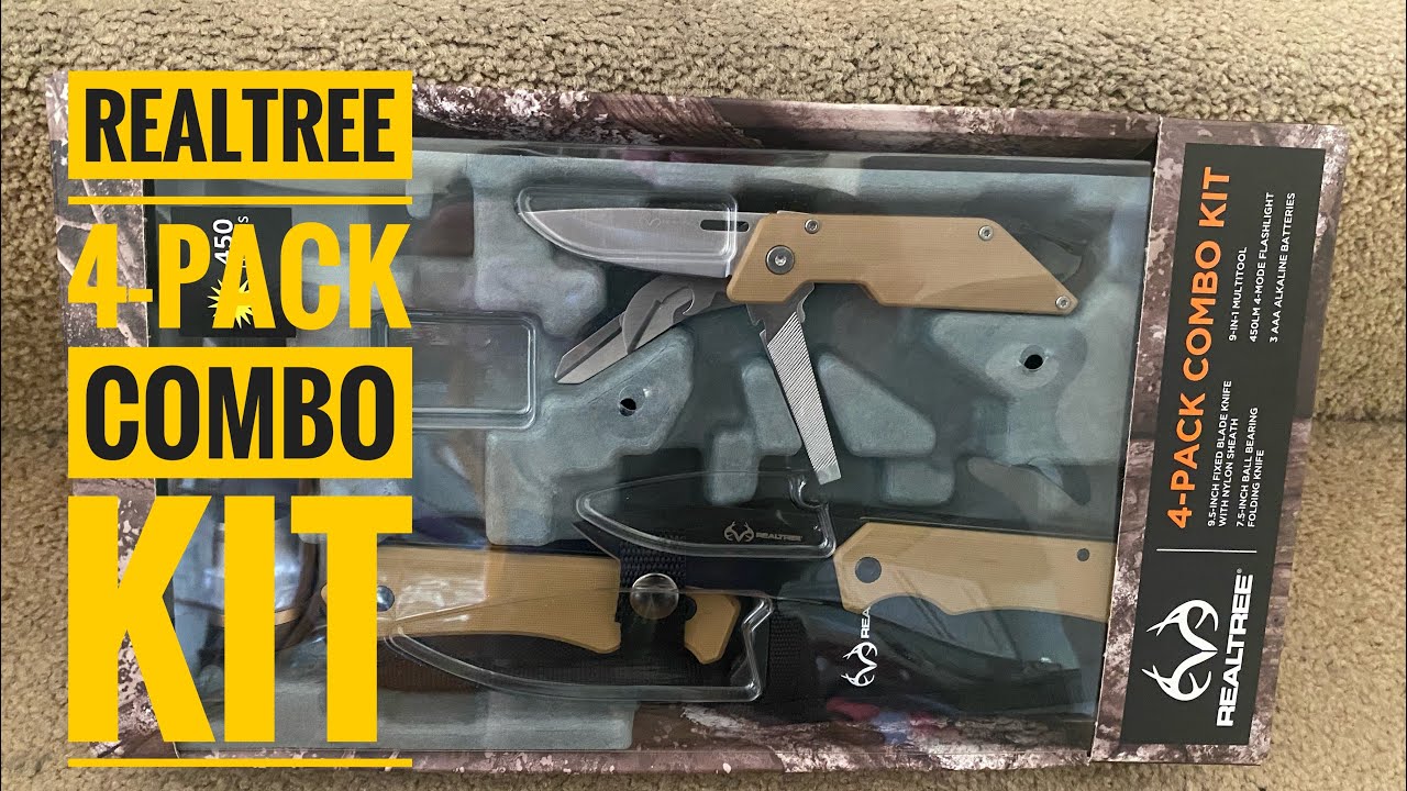 Realtree 4-pack Combo Kit @thelefthandedshooter99 - YouTube
