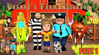 Granny farm neighborhood gameplay in tamil/part 1/on vtg screenshot 4