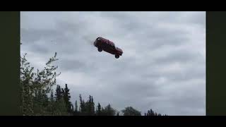 Jeep off the hill meme