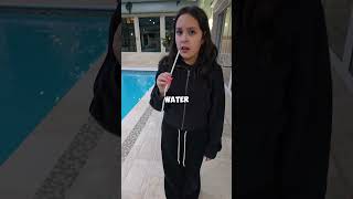 She Was Drink Pool Water