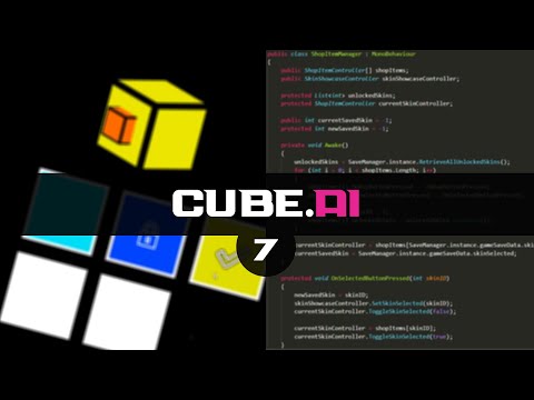 Cube.AI Unity Indie Devlog - CUSTOMISATION & SCENE TRANSITION