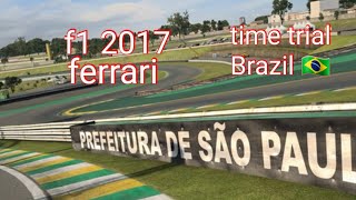 f1 time trial in Brazil (f1 2017) #fyp #f1