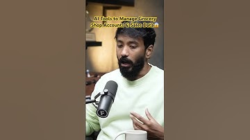 AI Tools to Manage Shop Accounts & Sales Data | Vaibhav Sisinty’s Smart Business Hack #viral #yt