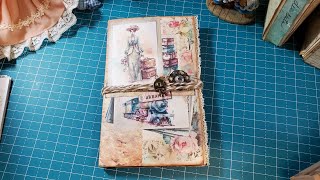 Travel In Time Folio Journal , Miniature Tab Divider Christmas Folio, and some more greeting cards
