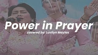 Video-Miniaturansicht von „Power in Prayer by Luvilyn Maylas“