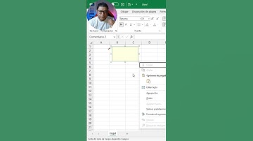 Insertar Imagen en un Comentario (ahora nota) en Excel #shorts