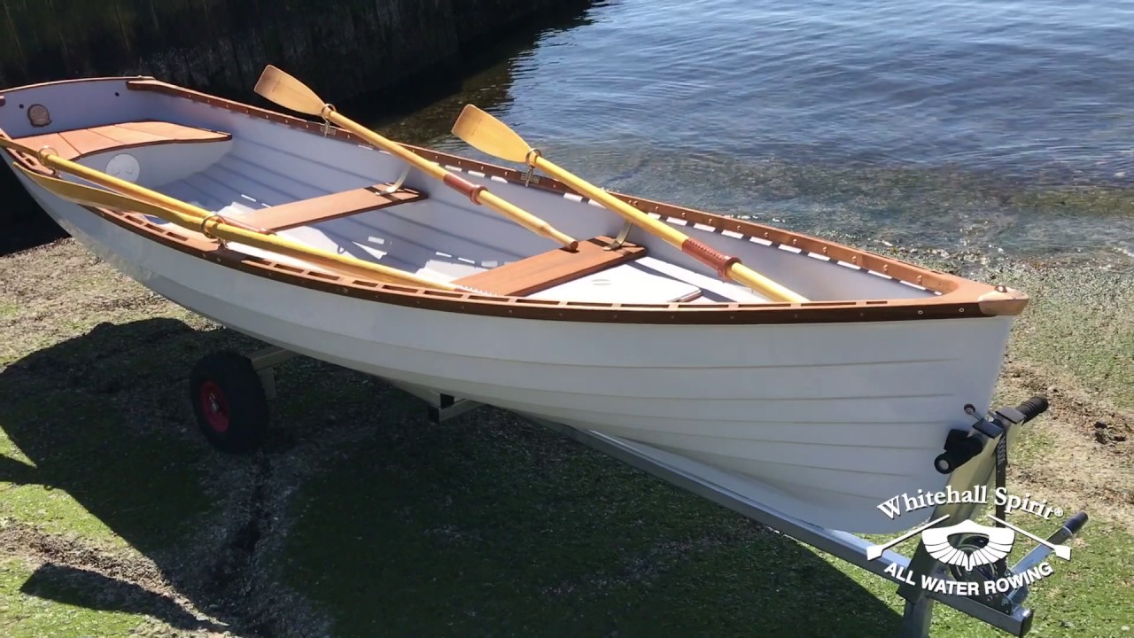 tango 17® double slide seat sculling whitehall rowboat