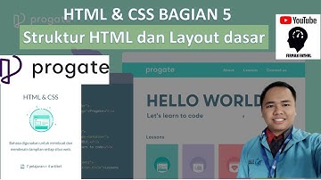 #5 Strukur Html Dan Layout Dasar HTML dan CSS