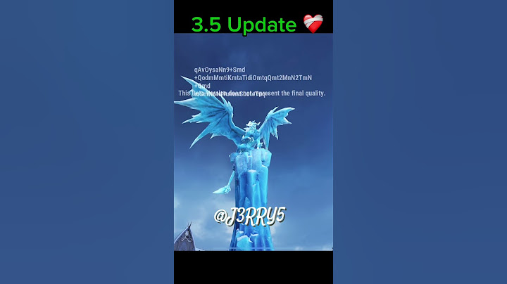 3.5 update is here.. ❤️‍🩹#pubgmobile #newupdate