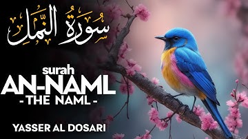 Surah An Naml (سورة النمل) - ياسر الدوسري | Yasser Al Dosari | Soothing Quran (4K)