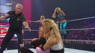 Wwe Smackdown 2008 Kelly Kelly, Michelle Mccool And Cherry Vs Layla, Victoria And Natalya