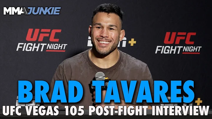 Brad Tavares Proud to Tie Michael Bisping's Wins Record, Craves More History | UFC Vegas 105