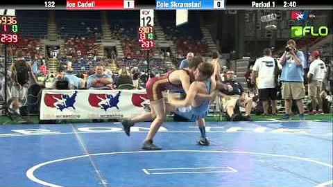 Cadet 132 - Joe Cadell (Missouri) vs. Cole Skramst...