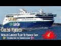 COLOR HYBRID - WORLD'S LARGEST PLUG-IN HYBRID SHIP - Strömstad, Sweden to Sandefjord, Norway
