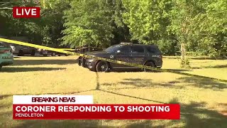 Coroner Responding to Shooting