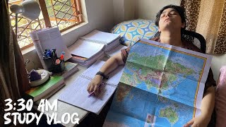 I woke up at 3:30 AM to STUDY for UPSC*An Honest Day in life of UPSC aspirant*prelims mock test vlog