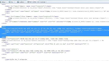 PHP Cơ bản - Tạo 1 hệ thống quản trị dữ liệu CMS đơn giản (42 of 74) contact_honey_pot