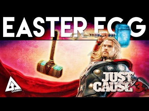 Just Cause 3 Easter Egg "THOR'S HAMMER"