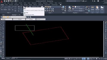 Draw 3Points Rectangle in AutoCAD using AutoCAD lsp in اردو & हिन्दी