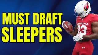 MUST DRAFT RB Sleepers for 2025 Fantasy Football | Jaylen Wright, Jordan Mason + more