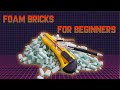 Making XPS Foam Bricks the BEGINNERS Way! TERRAIN BUILD!