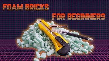 Making XPS Foam Bricks the BEGINNERS Way! TERRAIN BUILD!