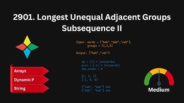 2901. Longest Unequal Adjacent Groups Subsequence II