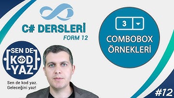 12-C# Combo Box Örnekleri? (selectedindexchanged kullanımı), C# Form Dersleri