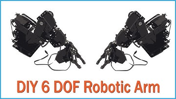 How to 6 DOF Robotic Arm Assembling Full Tutorial