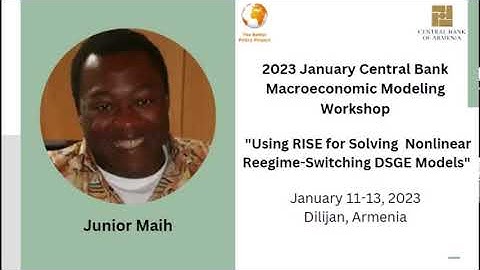 Using RISE for Solving Nonlinear Regime-Switching DSGE Models -- Keynote Speech by Junior Maih