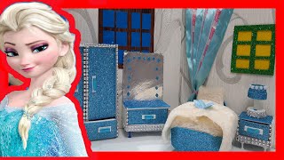 اصنع بنفسك غرفة نوم باربي من ورق الفوم و  الكرتون doll_room#Glitter_Foam_Sheet#barbie_doll house_