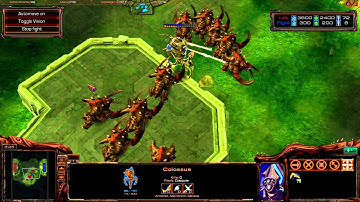 Starcraft 2 - Colossus Cliff Bug